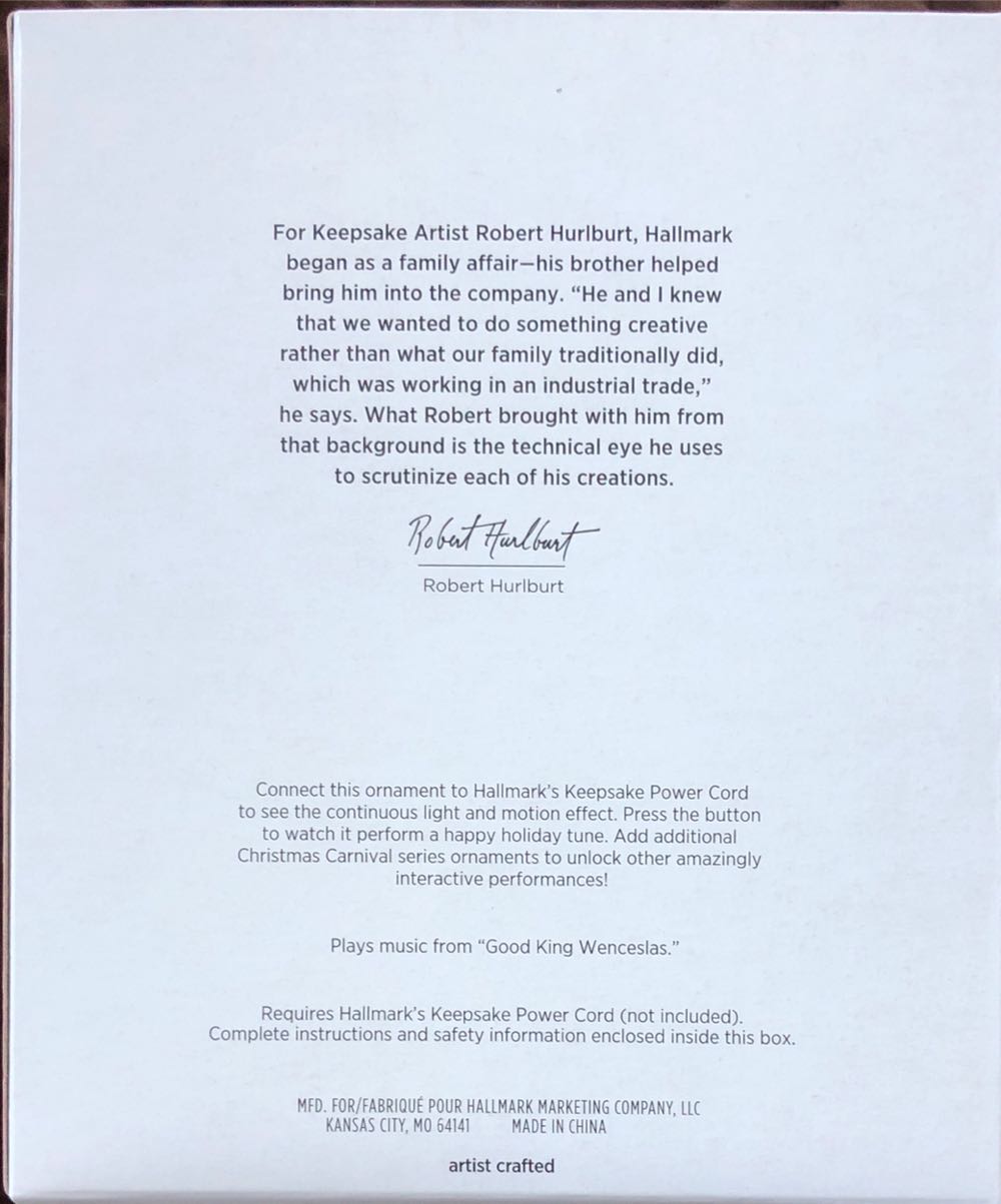 Rock Candy Express - Christmas Carnival (Carnival Rides) ornament collectible [Barcode 763795708918] - Main Image 2