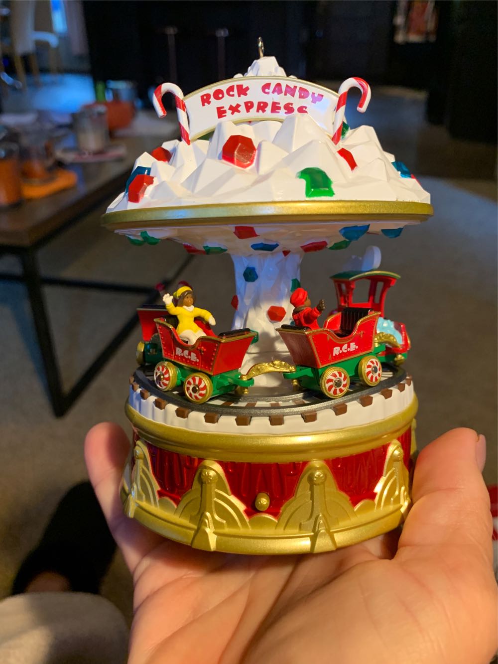 Rock Candy Express - Christmas Carnival (Carnival Rides) ornament collectible [Barcode 763795708918] - Main Image 4