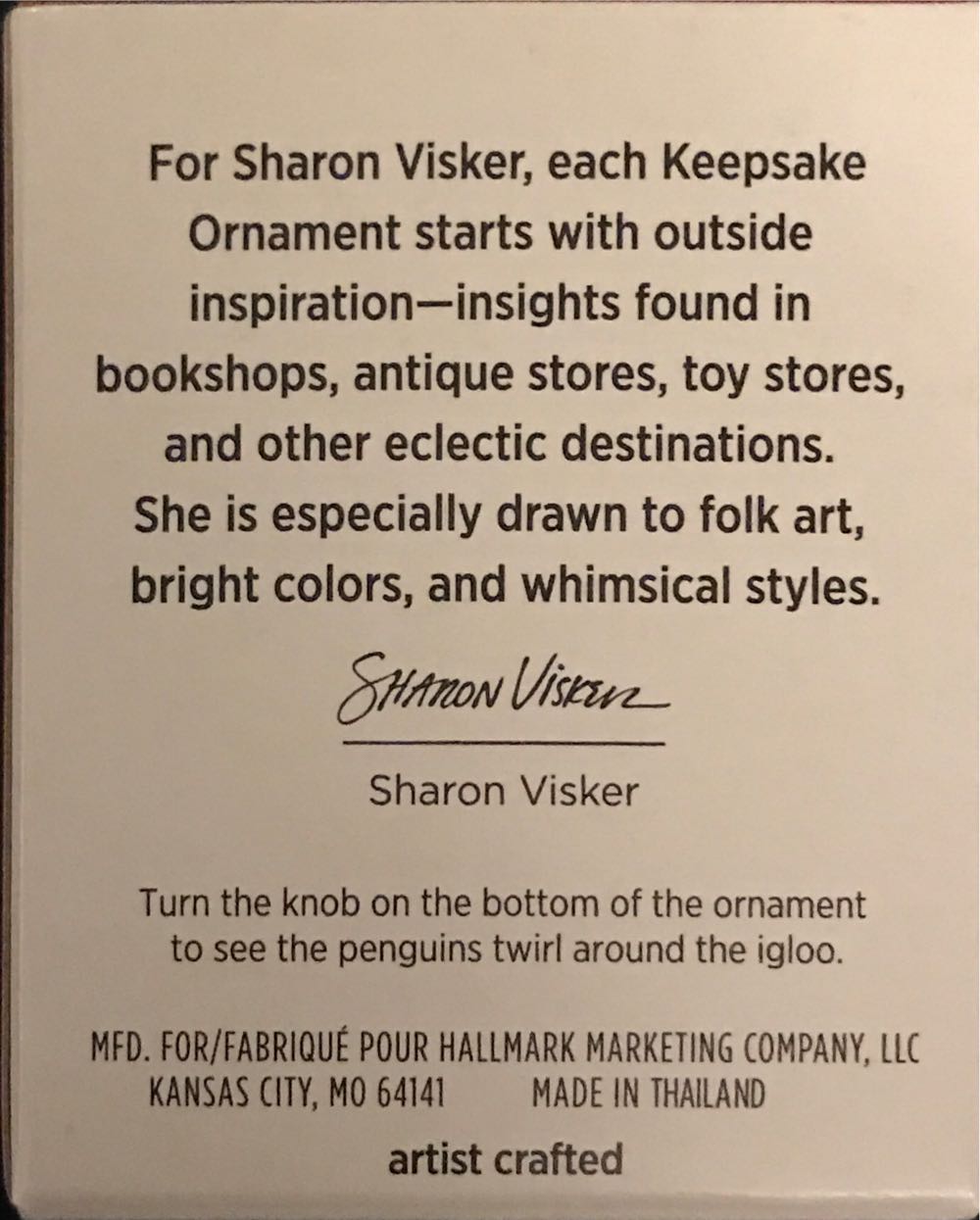 Miniature Igloo Twirl About - Penguin (Mini Penguins) ornament collectible [Barcode 763795680245] - Main Image 2