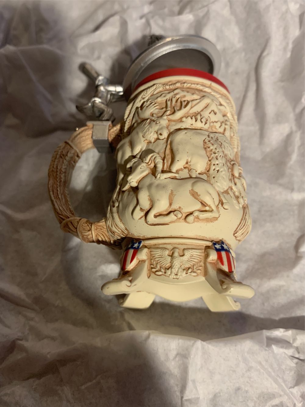 Beer Stein - Misc (Beer Stein/ Patriotic) ornament collectible [Barcode 763795653188] - Main Image 4