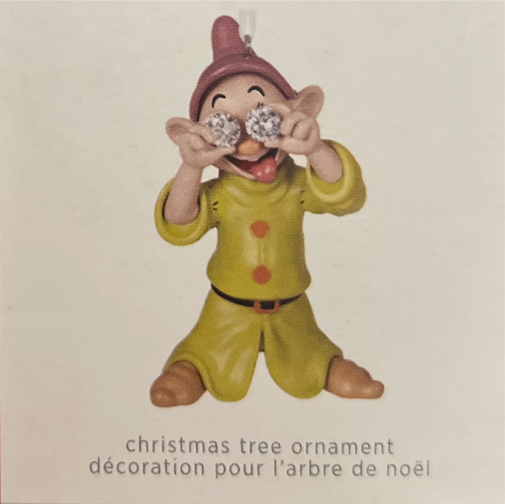 Diamond Eyes Dopey - Disney Snow White and the Seven Dwarfs (Disney) ornament collectible [Barcode 763795675777] - Main Image 3