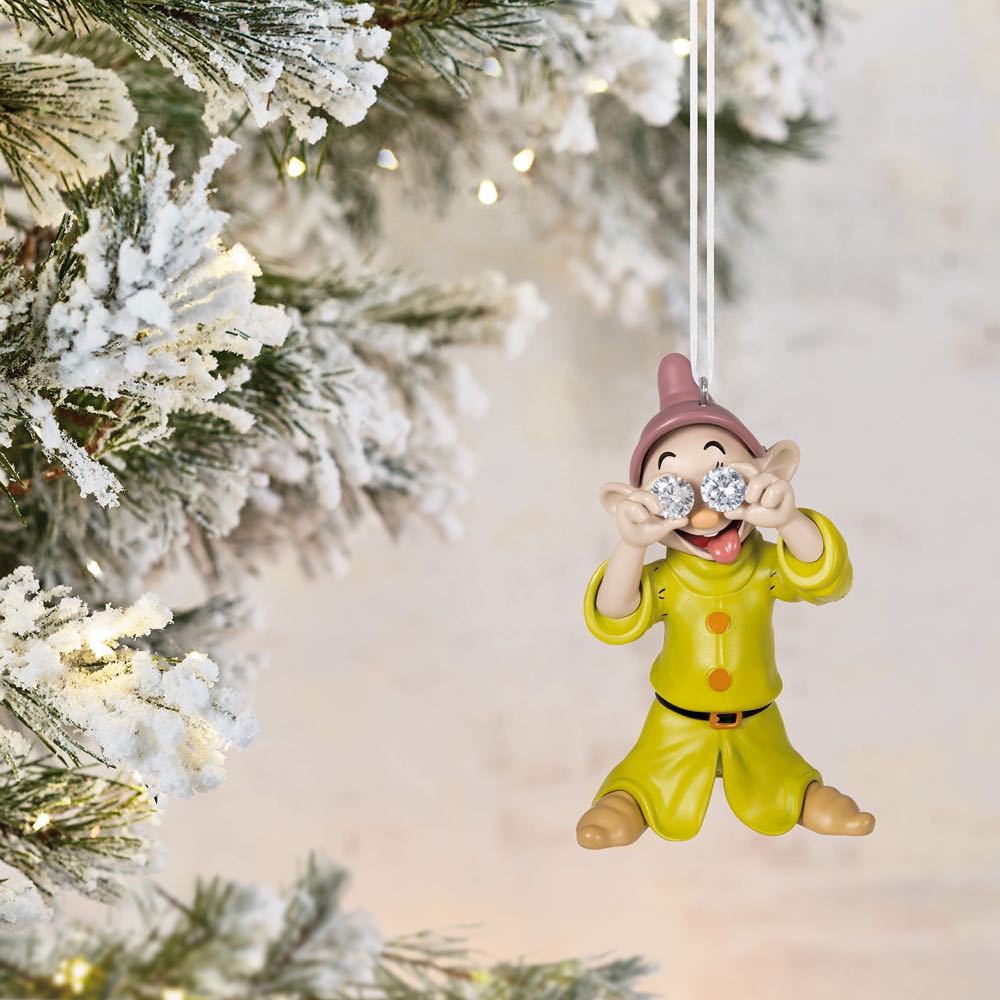 Diamond Eyes Dopey - Disney Snow White and the Seven Dwarfs (Disney) ornament collectible [Barcode 763795675777] - Main Image 4