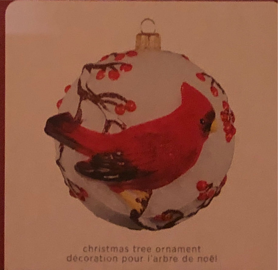 Cordial Cardinal - Birds (Cardinals) ornament collectible [Barcode 763795705085] - Main Image 1