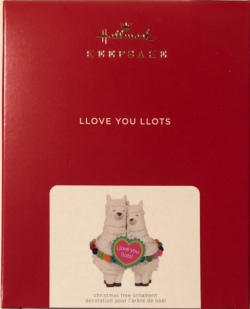 Llove You Llots (Love) - Couples (Couples) ornament collectible [Barcode 763795704118] - Main Image 2