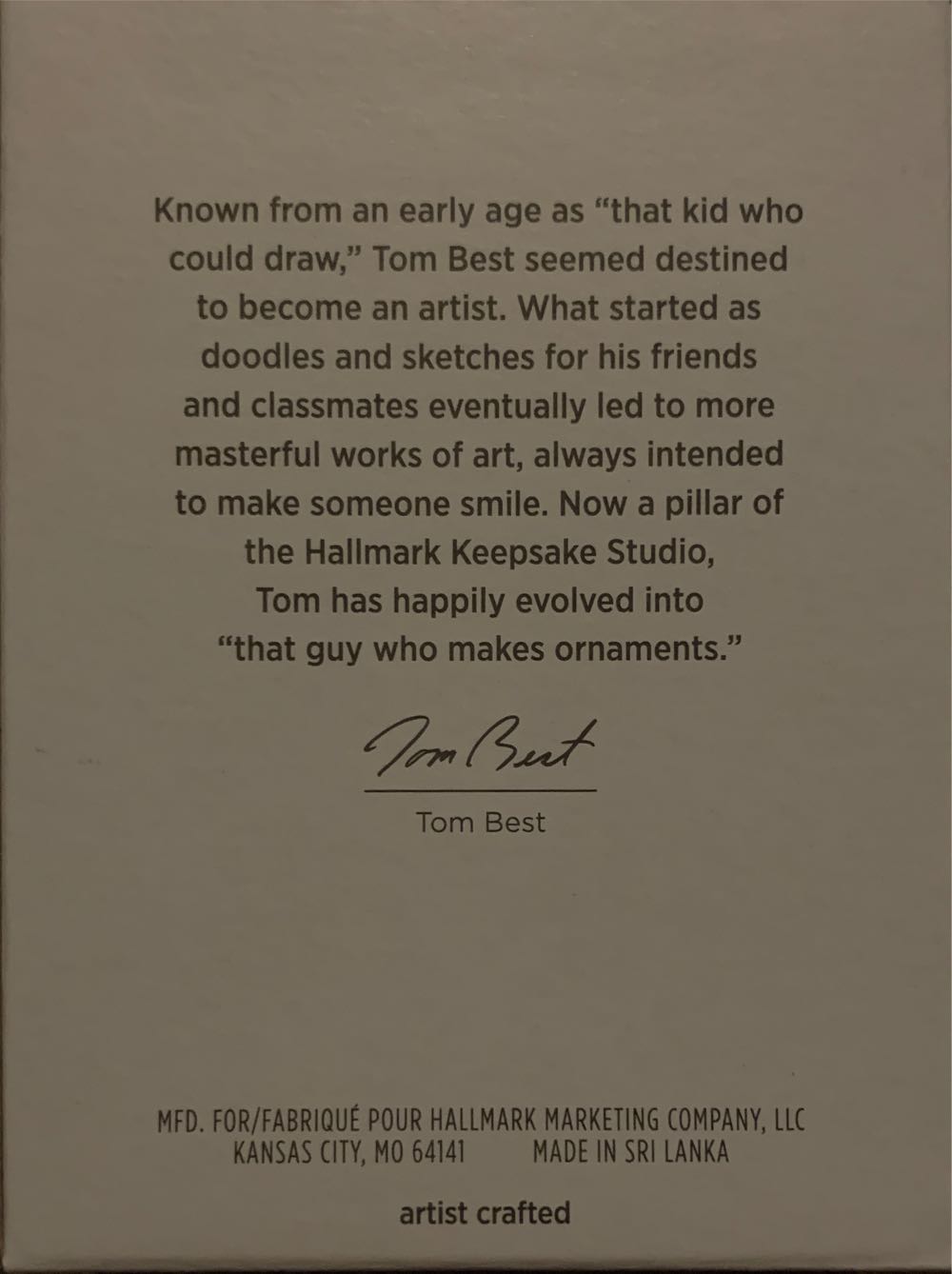 Camping Deer - Reindeer (Reindeer) ornament collectible [Barcode 763795700363] - Main Image 2