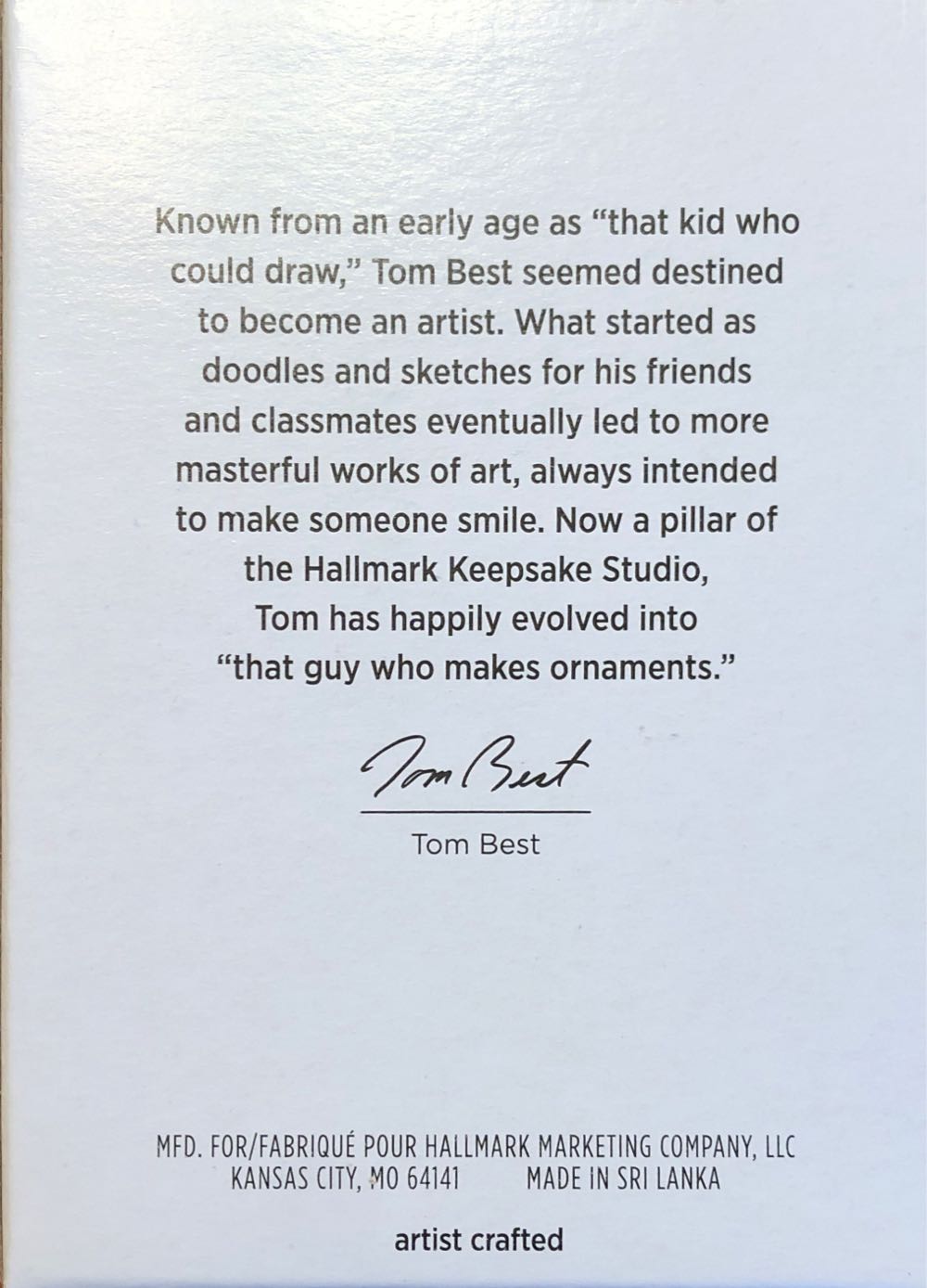 Camping Deer - Reindeer (Reindeer) ornament collectible [Barcode 763795700363] - Main Image 3