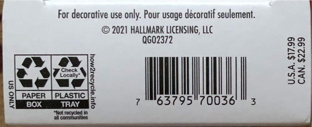 Camping Deer - Reindeer (Reindeer) ornament collectible [Barcode 763795700363] - Main Image 4