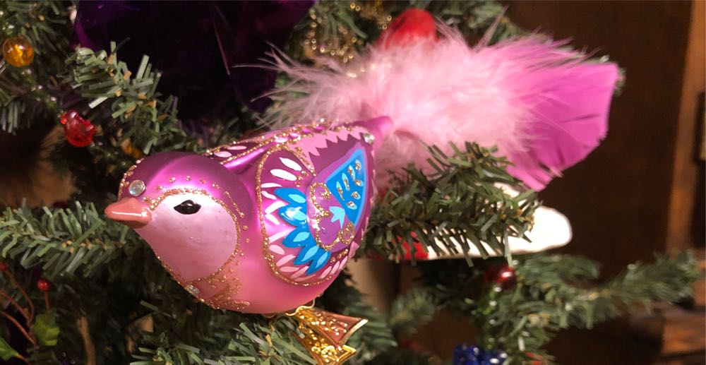 Heritage Beautiful Bird - Heritage Collection (Hallmark Heritage Blown Glass) ornament collectible [Barcode 763795708901] - Main Image 3