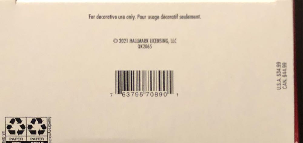 Heritage Beautiful Bird - Heritage Collection (Hallmark Heritage Blown Glass) ornament collectible [Barcode 763795708901] - Main Image 4