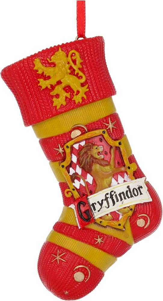 Harry Potter Gryffindor Stocking Hanging Ornament - Harry Potter (Harry Potter) ornament collectible [Barcode 801269143510] - Main Image 2
