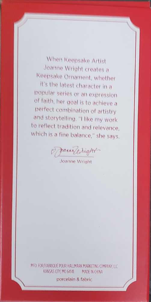 Snowtop Lodge 2021 Whittaker Q. Snowden - KOC Special Edition Repaint - RED Buttons - Hallmark KOC Snowtop Lodge (Snowtop Lodge) ornament collectible - Main Image 2