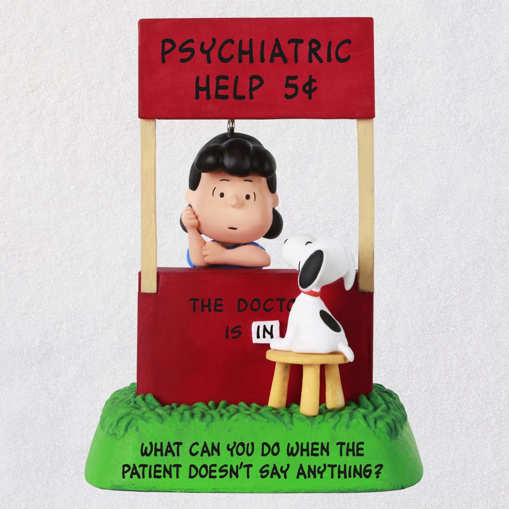 The Doctor Is In - KEEPSAKE | Peanuts (The Peanuts Gang) ornament collectible - Main Image 1
