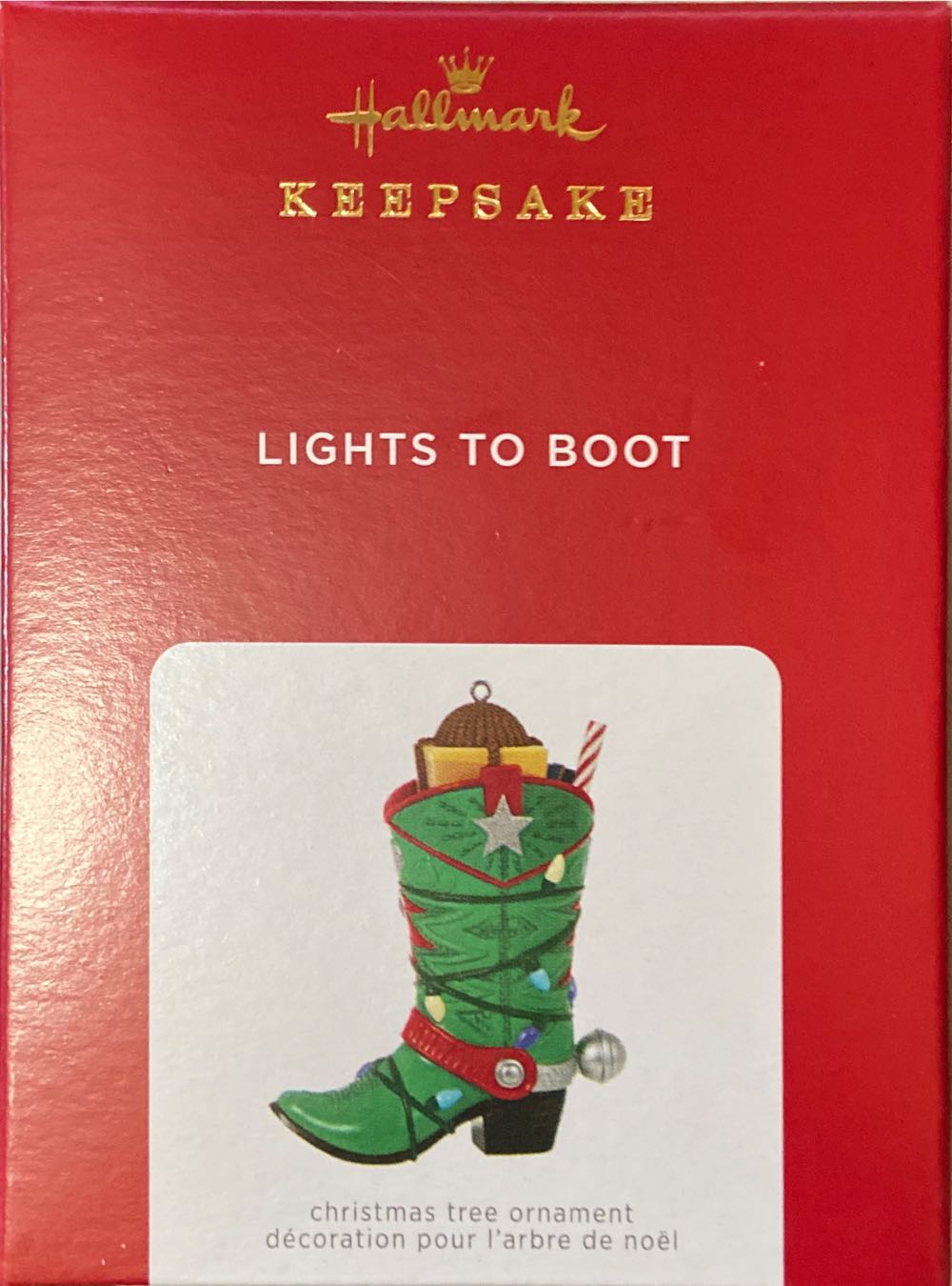Boots - Lights To Boot - 2021  (Texas) ornament collectible [Barcode 763795706020] - Main Image 2