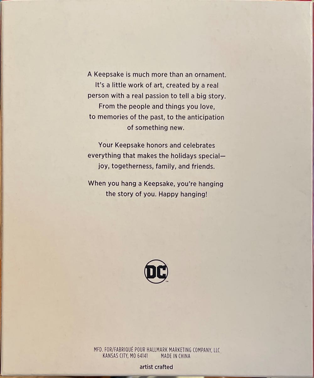 Superman - DC Comics: Justice League (Superheroes) ornament collectible [Barcode 763795739011] - Main Image 2