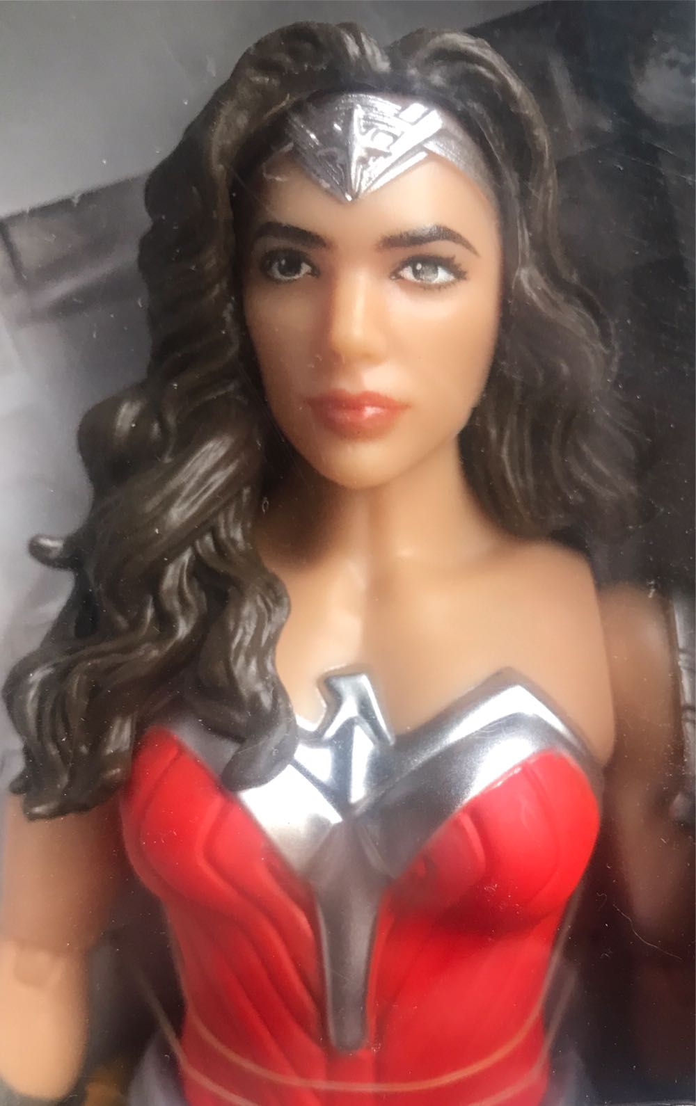 Dc Comics Justice League Metallic Armor Wonder Woman Figure - Justice League (Wonder Woman) ornament collectible [Barcode 887961671193] - Main Image 2