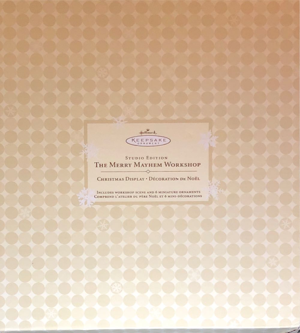Merry Mayhem Workshop - Merry Mayhem Workshop (Santa’s Workshop) ornament collectible [Barcode 015012890105] - Main Image 2