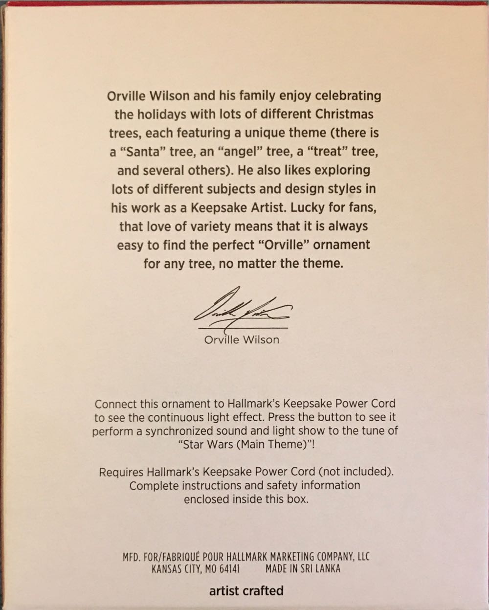 Star Wars 2021 The Merriest House in the Galaxy - Keepsake (Star Wars) ornament collectible [Barcode 763795716364] - Main Image 2