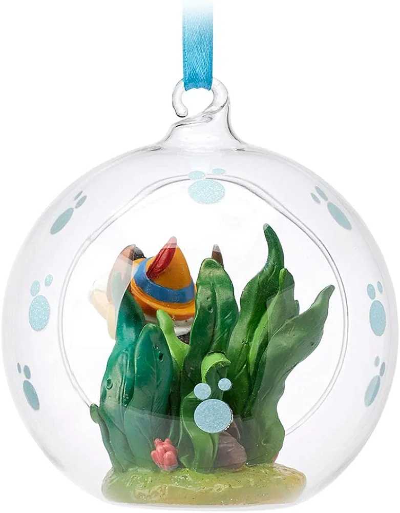 Pinocchio Glass Globe - Disney Pinocchio (Walt Disney Productions) ornament collectible [Barcode 465064011056] - Main Image 2