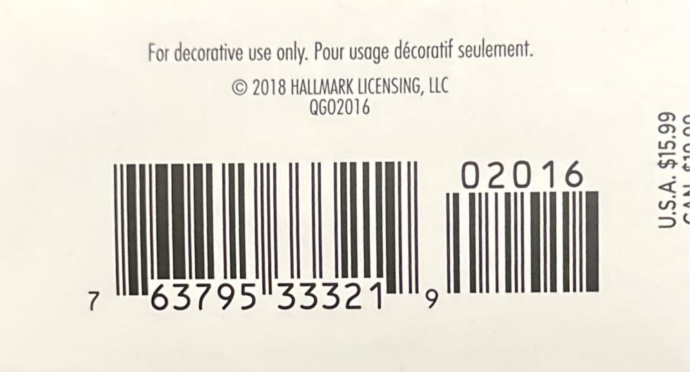 Hallmark Keepsake Ornament Year Dated My 1st Christmas Polar Bear Baby  ornament collectible [Barcode 763795333219] - Main Image 2