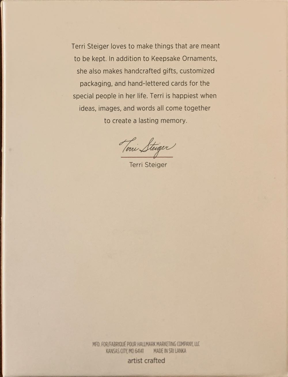 Starry-Eyed Over You  ornament collectible [Barcode 763795328147] - Main Image 2