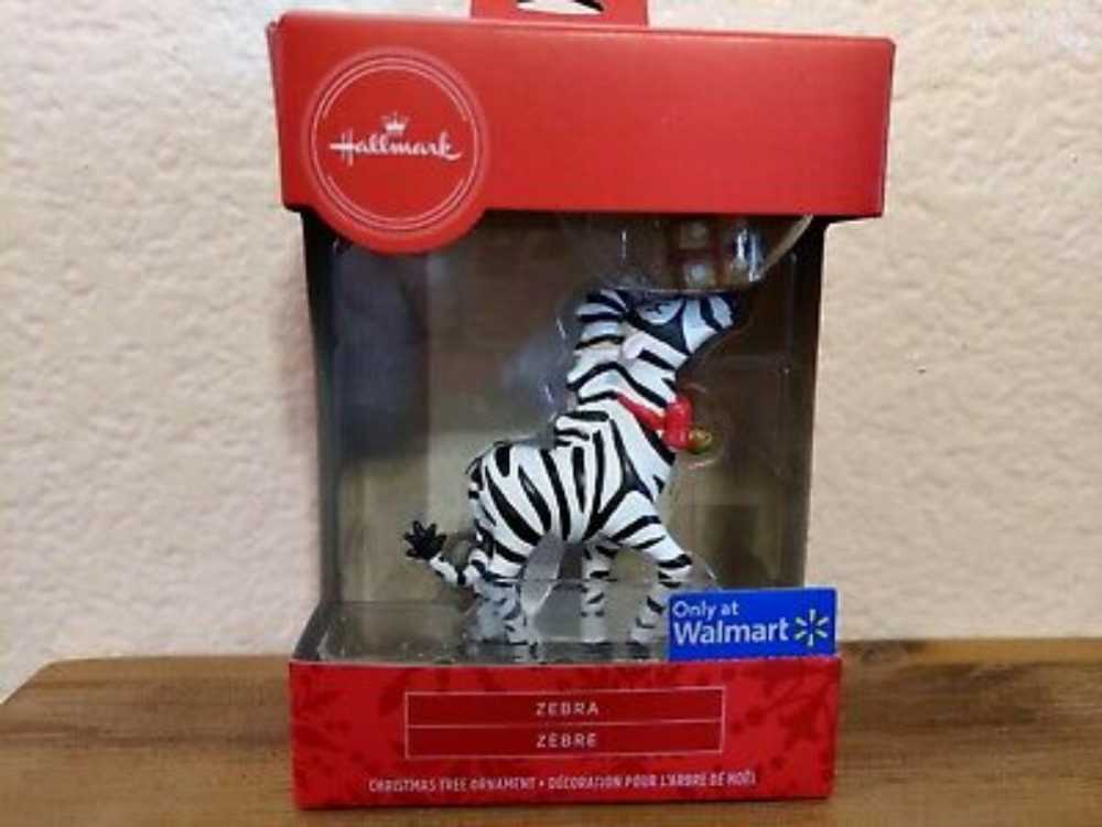 Hallmark Zebra  ornament collectible - Main Image 1