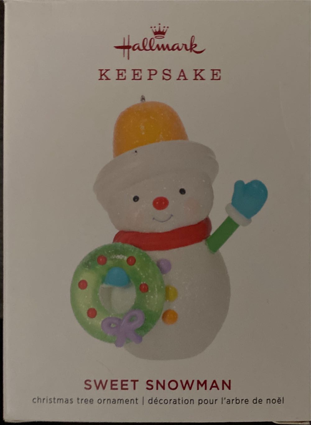 2019 Sweet Snowman - KOC Member Exclusive (Sweets) ornament collectible - Main Image 2