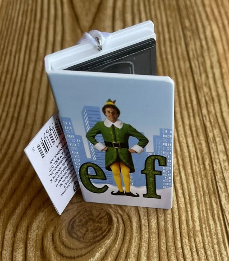 Buddy The Elf - Retro VHS Case - Elf (Movies & TV) ornament collectible [Barcode 763795736713] - Main Image 3