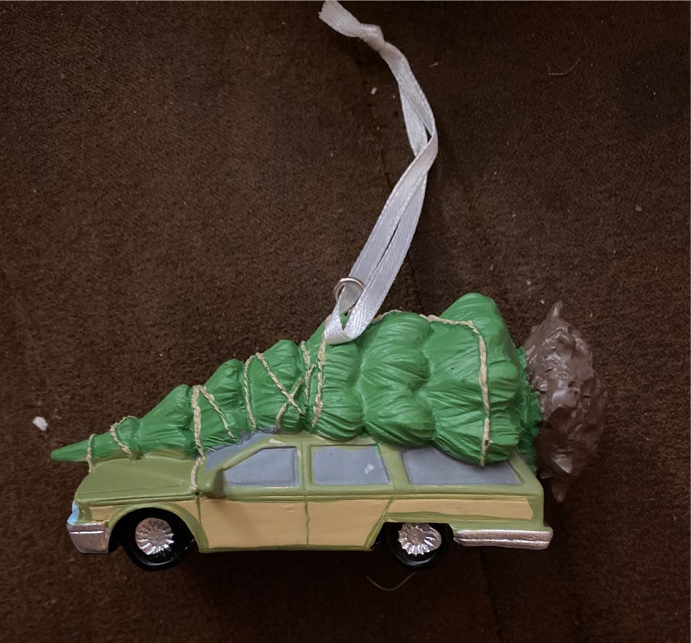 RB 21 Car With Tree - National Lampoon’s Christmas Vacation (National Lampoon’s Vacation) ornament collectible [Barcode 763795734030] - Main Image 2