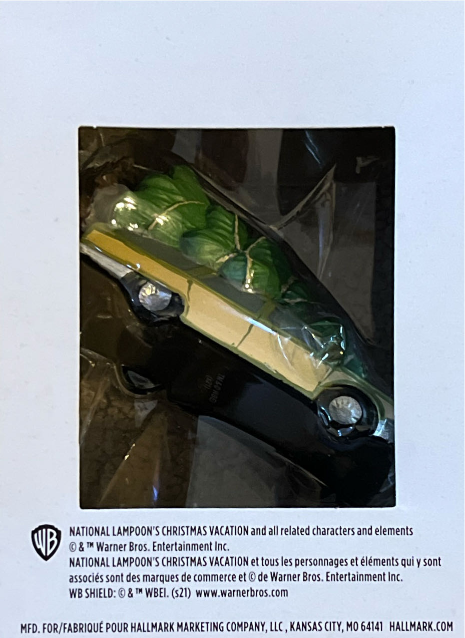 RB 21 Car With Tree - National Lampoon’s Christmas Vacation (National Lampoon’s Vacation) ornament collectible [Barcode 763795734030] - Main Image 3