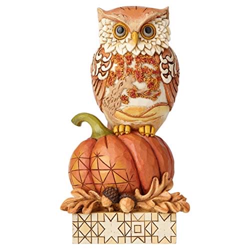 Jim Shore: Who Loves Autumn - Heartwood Creek (Autumn) ornament collectible [Barcode 045544969734] - Main Image 1