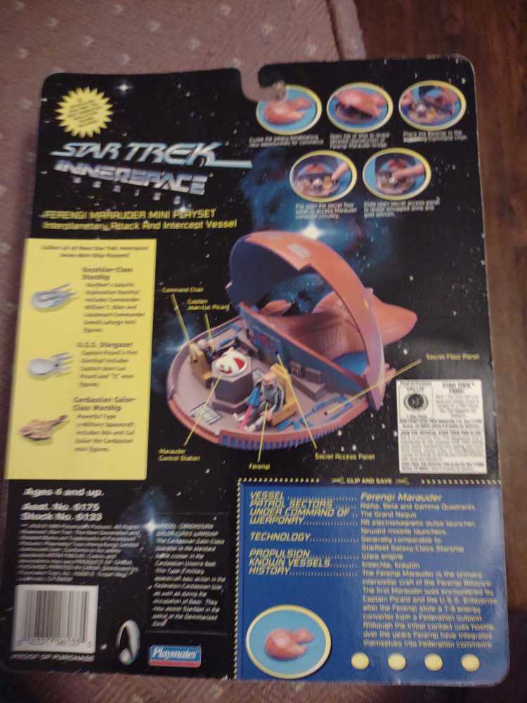 Star Trek Innerspace Series Ferengi Marauder Mini Interplanetary Attack  ornament collectible [Barcode 2044471061335] - Main Image 2