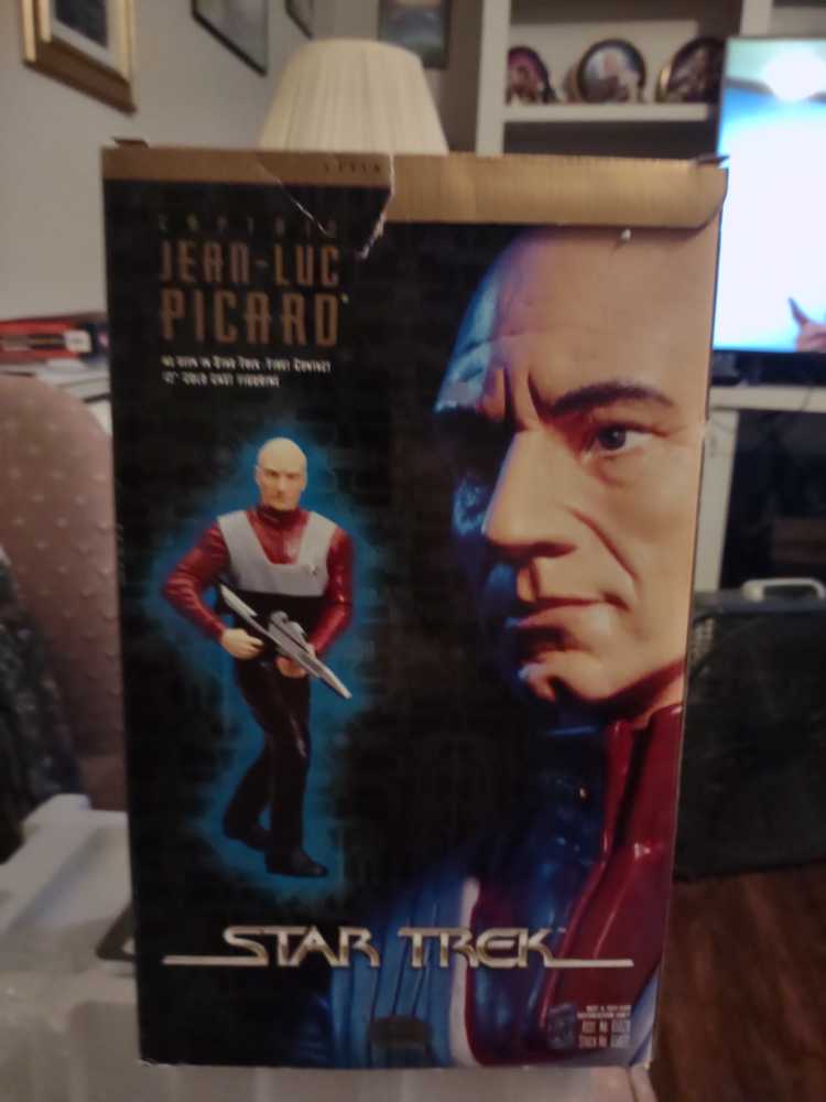 Captain Jean-luc Picard 12” Cold Cast Figurine  ornament collectible [Barcode 043377650225] - Main Image 2