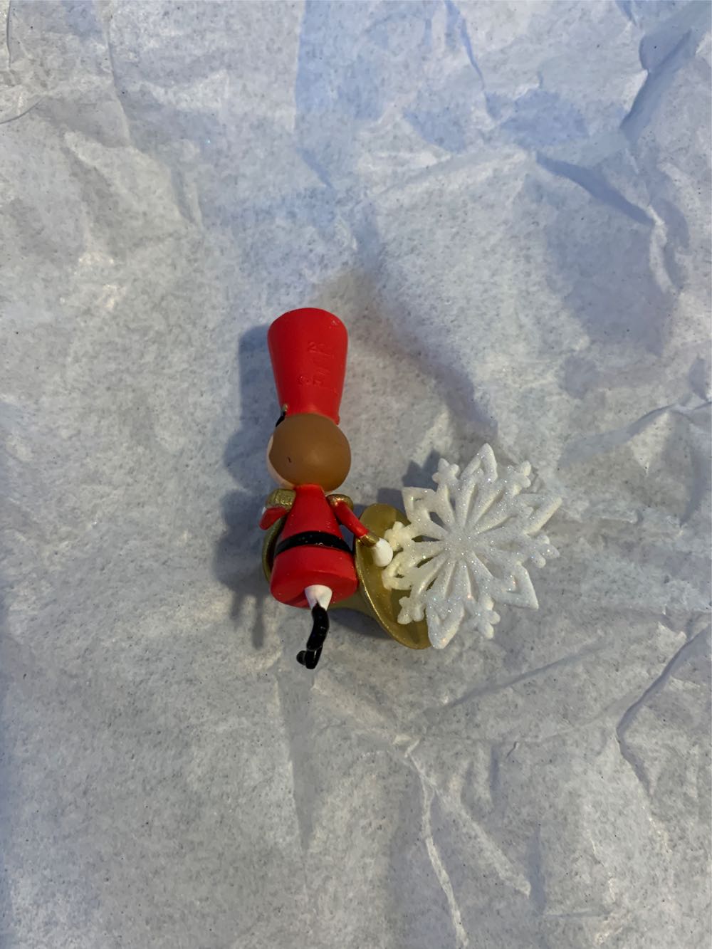 Miniature Marching Band Festive French Horn - Mini Marching Band (Mini Toy Soldier Band) ornament collectible [Barcode 763795603299] - Main Image 4