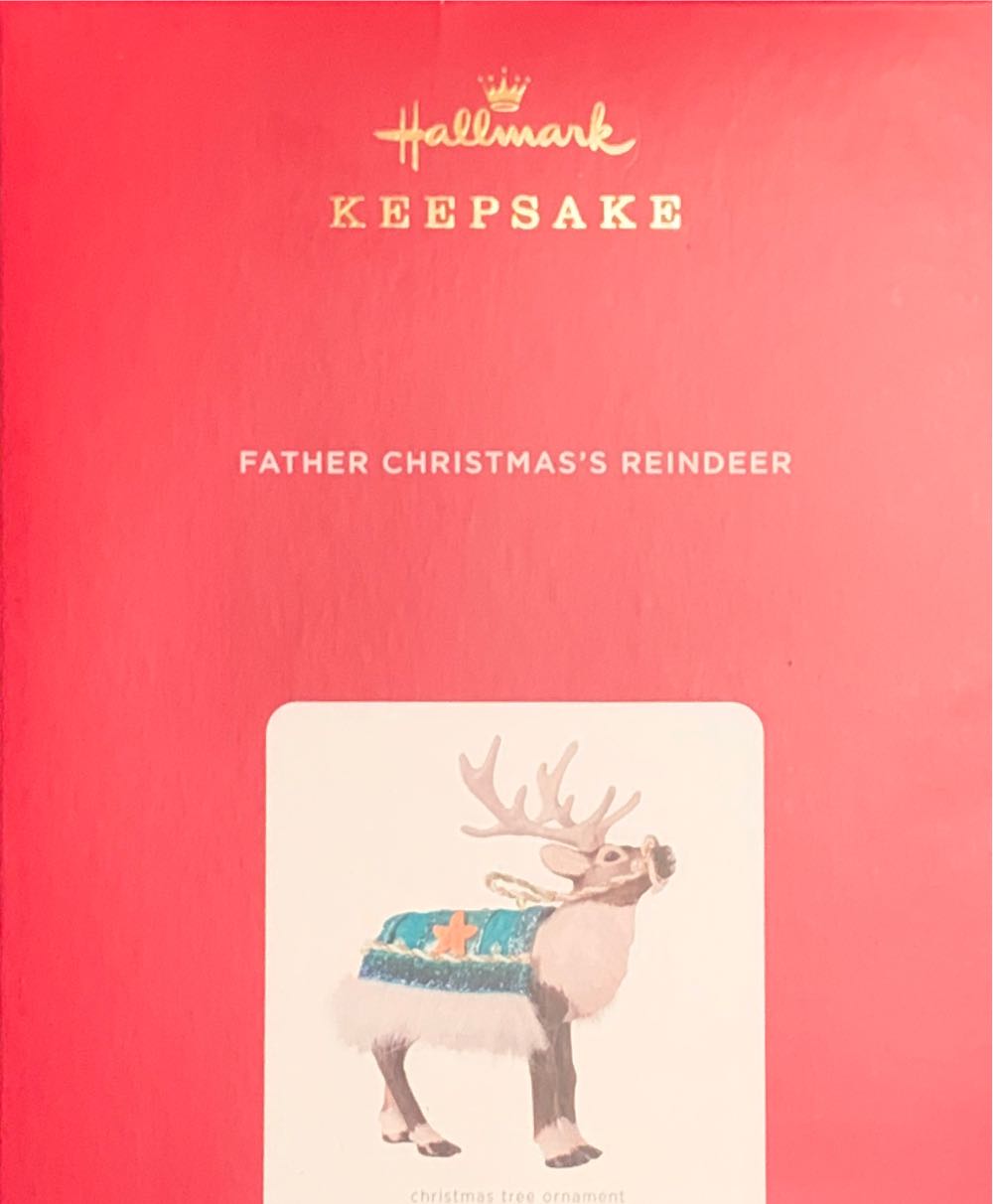 Father Christmas 2021 Father Christmas’s Reindeer - Father Christmas (Reindeer) ornament collectible [Barcode 763795669516] - Main Image 2