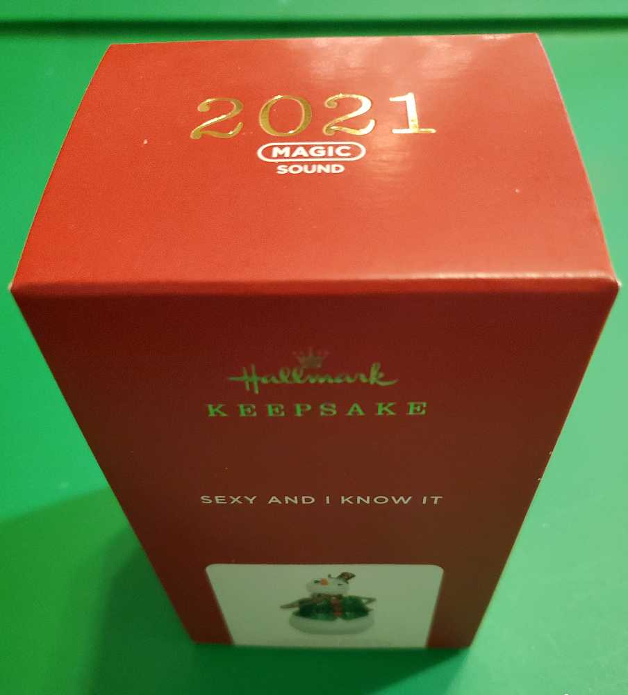 Cool Santa Sexy And I Know It 2021 - Snowman (Snowman) ornament collectible [Barcode 763795710928] - Main Image 4