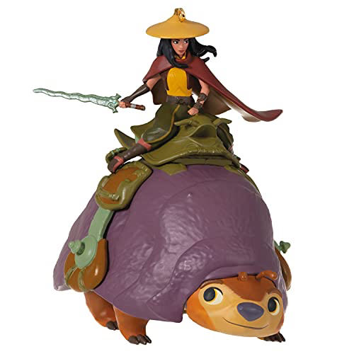 Raya And Tuk Tuk - Disney Raya And The Last Dragon (Walt Disney Animated Studios) ornament collectible [Barcode 763795706860] - Main Image 1