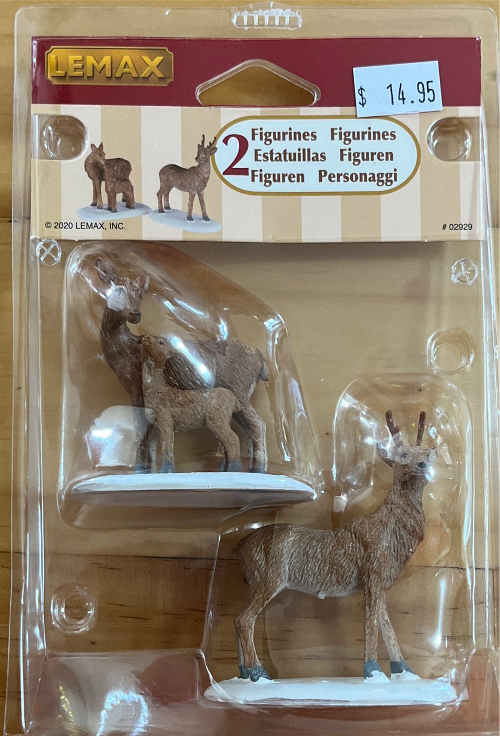 Deer Family Set Of 2 #02929 - Figurines (Animals) ornament collectible [Barcode 728162029294] - Main Image 2