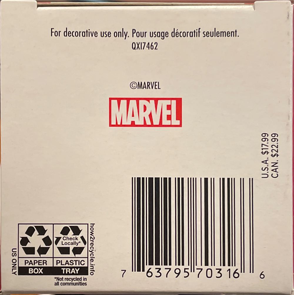 Spider-Man: In The Holiday Swing - Spider-Man (Marvel) ornament collectible [Barcode 763795703166] - Main Image 3