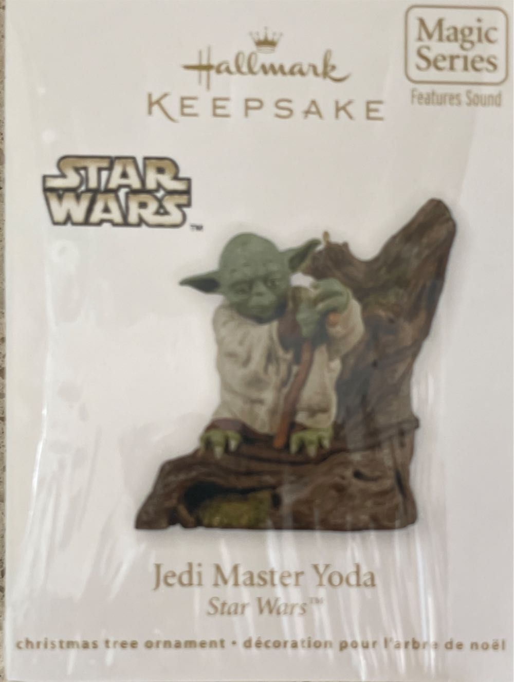 SW Jedi Master Yoda  ornament collectible - Main Image 1