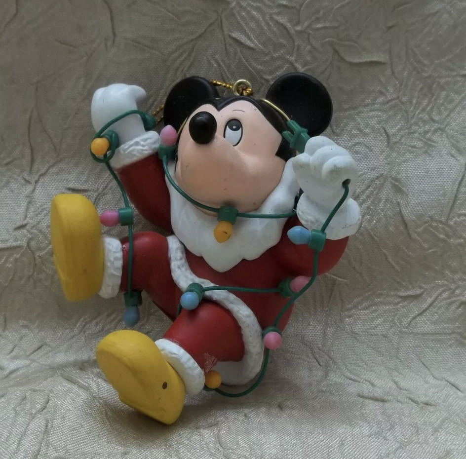 Red Striped Glass Ball