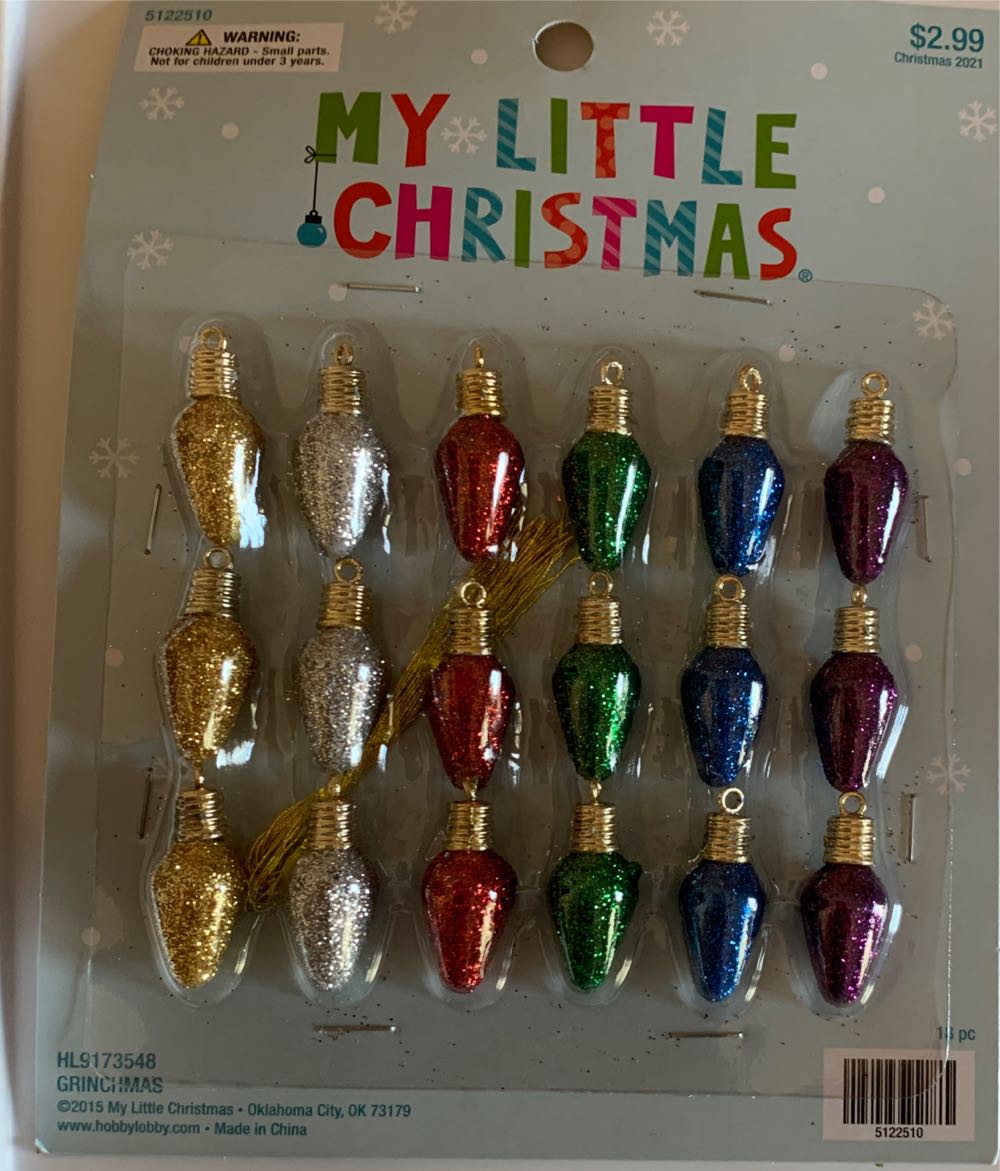 My Little Christmas Baubles  ornament collectible [Barcode 5057112] - Main Image 2