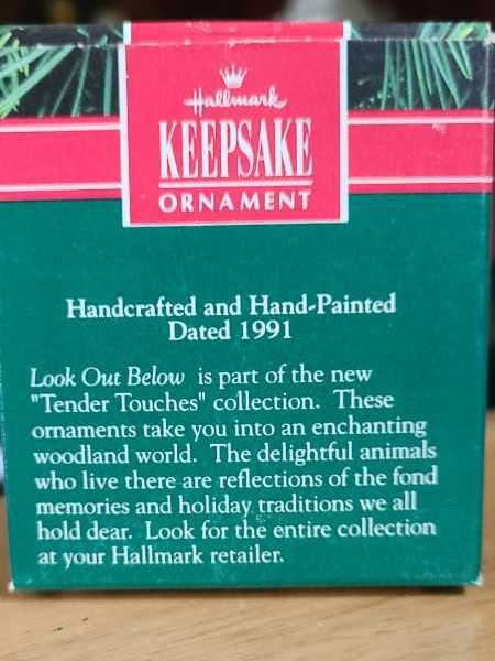 Look Out Below - Tender Touches Collection (Mouse) ornament collectible [Barcode 070000027444] - Main Image 2