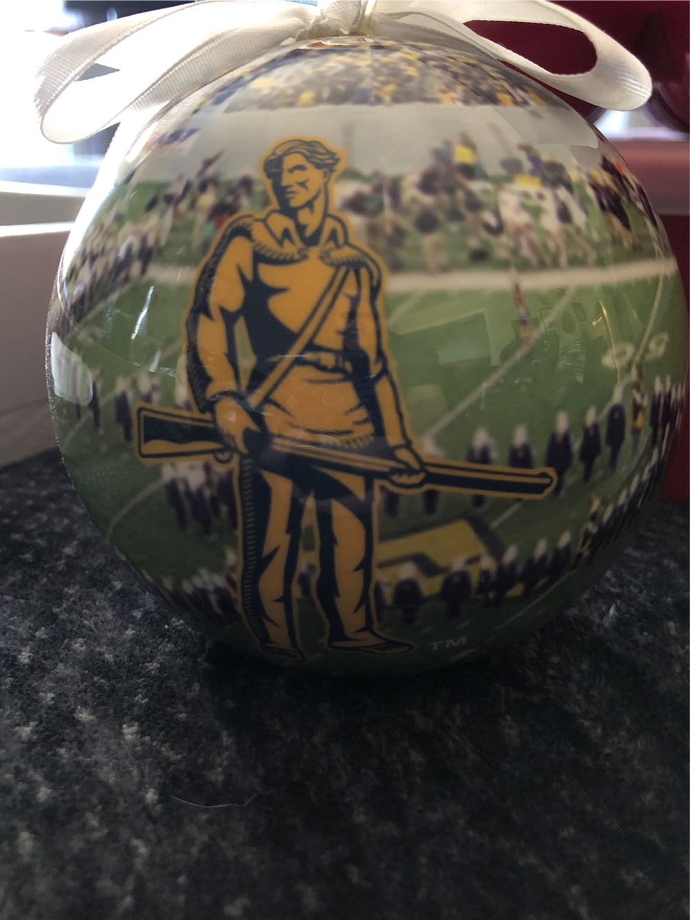 WV Mountaineer Band Ball Ornament  ornament collectible - Main Image 2