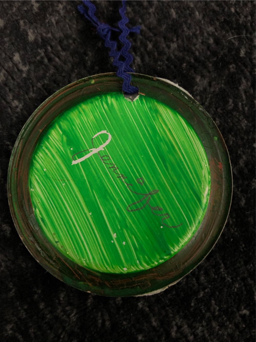 Homemade Baby Jesus  ornament collectible - Main Image 2