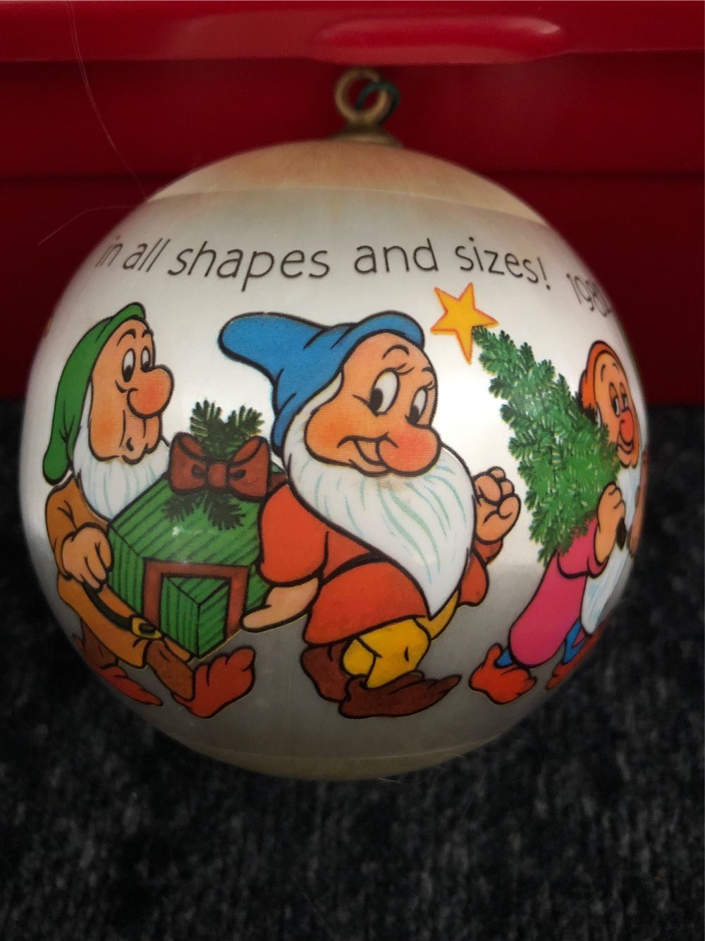 Seven Dwarfs 1982  ornament collectible - Main Image 1