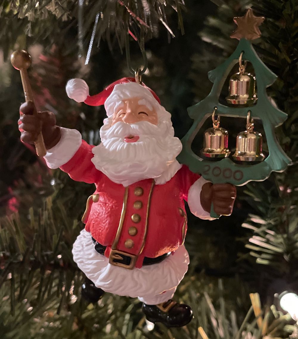 Jingle Bell Kringle  - KOC Member Exclusive (Santa, Bells) ornament collectible - Main Image 2