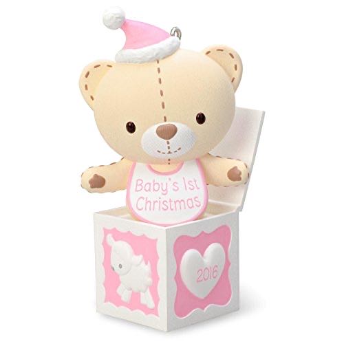 Baby Girl’s 1st Christmas - Babys First Christmas (Babys First Christmas) ornament collectible [Barcode 763795074495] - Main Image 1