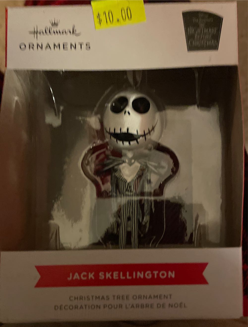 Jack Skellington Nightmare Before - Nightmare Before Christmas (Nightmare Before Christmas) ornament collectible [Barcode 763795679911] - Main Image 2