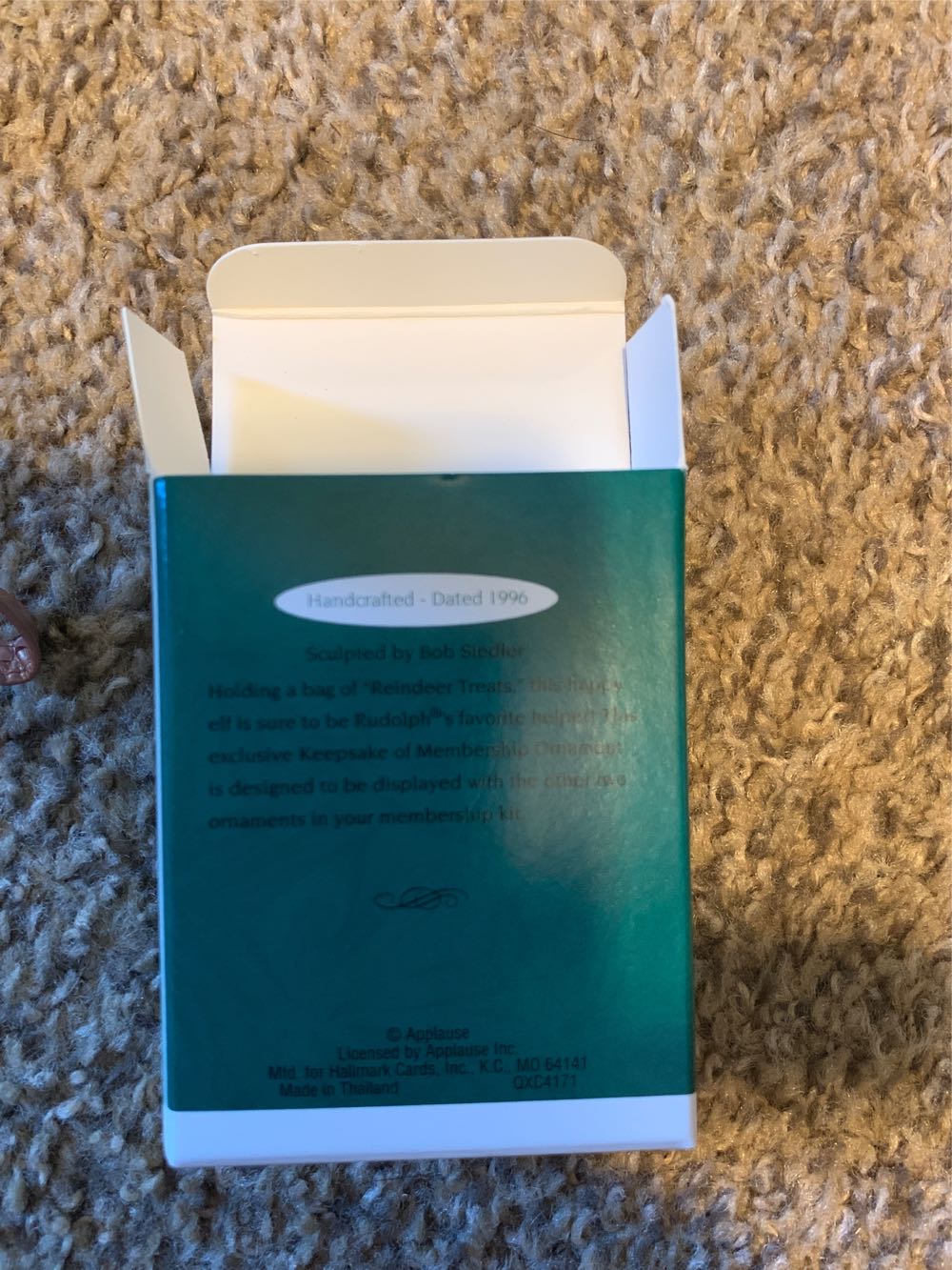 Rudolfph’s Helper  (Miniture) ornament collectible - Main Image 2