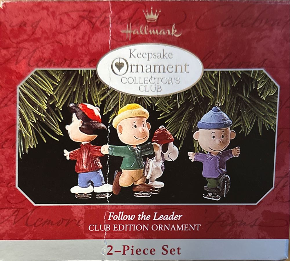 Follow The Leader - Club Collector’s Edition (Peanuts) ornament collectible [Barcode 015012425376] - Main Image 2